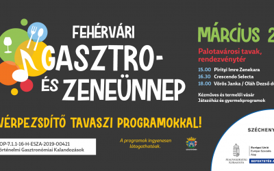 Utolsó állomásához érkezett a Fehérvári Gasztro- és Zeneünnep!